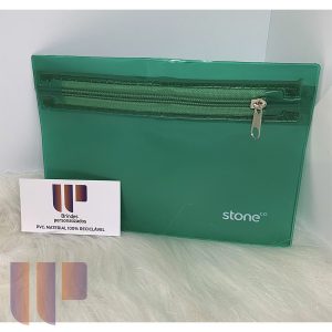 Porta objetos com zíper